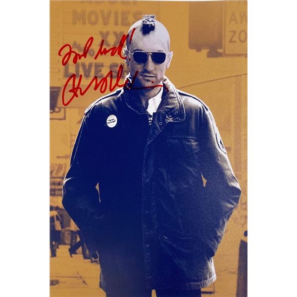 Taxi Driver Robert De Niro facsimile signed movie photo