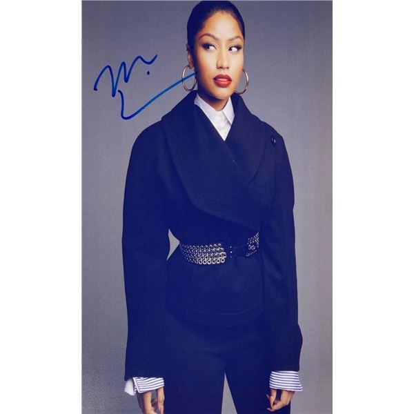 Nicki Minaj facsimile signed  photo