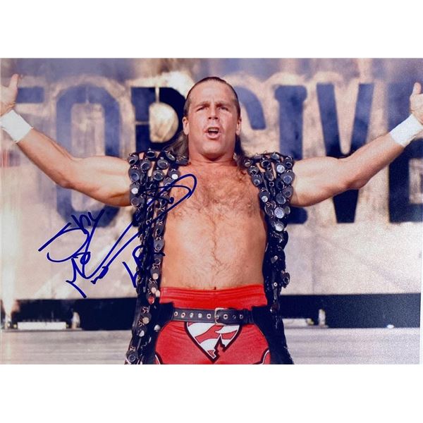 Mr. WrestleMania Shawn Michaels facsimile signed  photo
