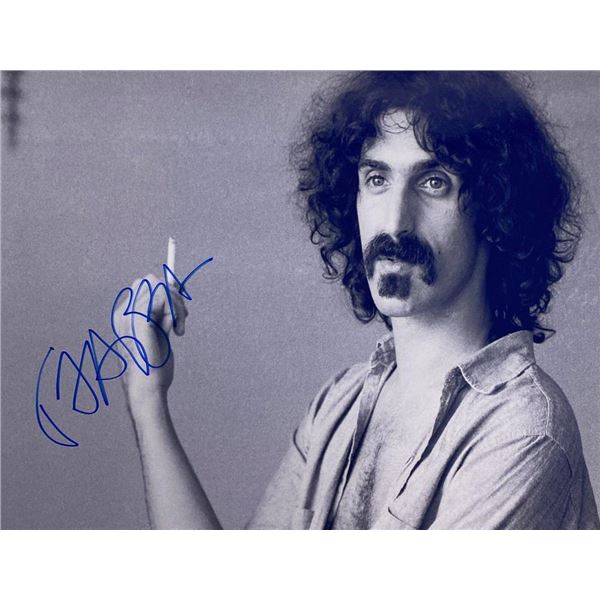 Frank Zappa facsimile signed  photo