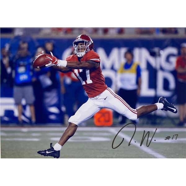 Alabama Crimson Tide Jaylen Waddle facsimile signed photo