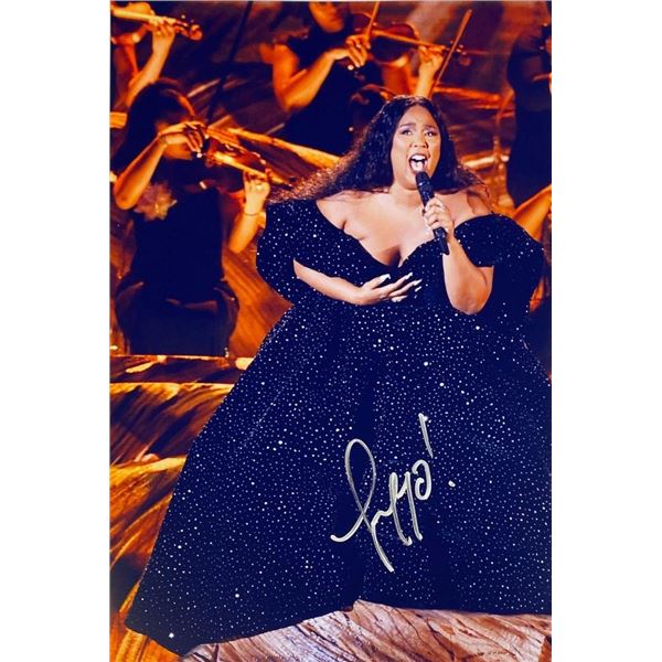 Lizzo facsimile signed photo