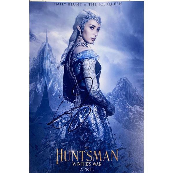 The Huntsman Emily Blunt facsimile signed movie photo