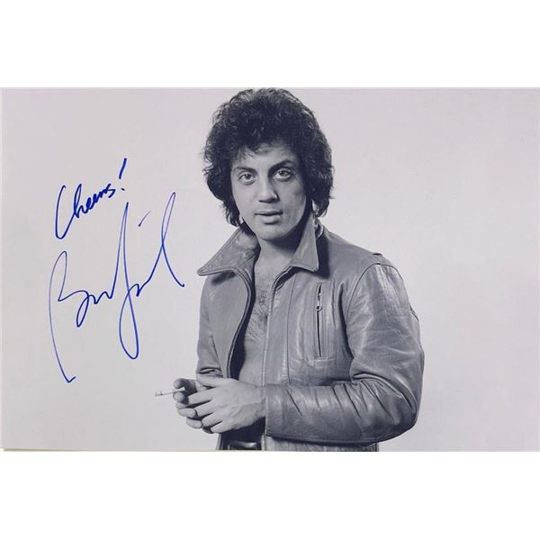 Billy Joel facsimile signed  photo