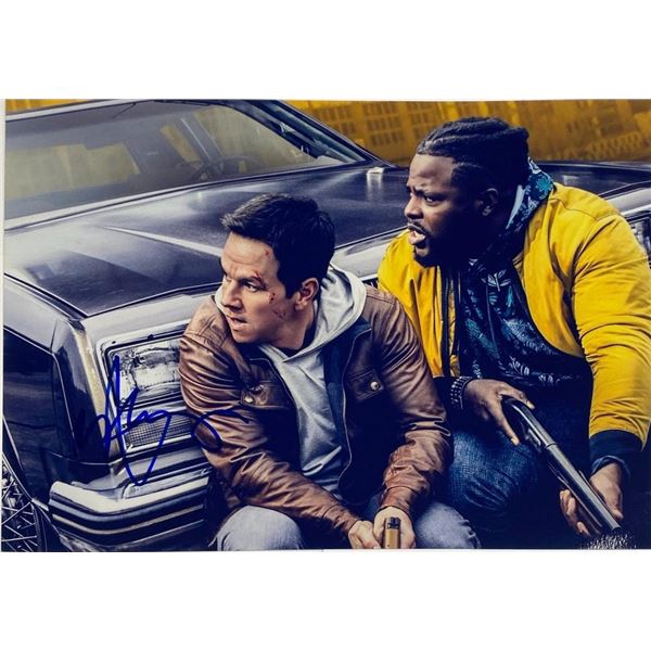 Spenser Confidential Mark Wahlberg facsimile signedphoto