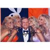 Image 1 : Playboy Hugh Hefner facsimile signed  photo