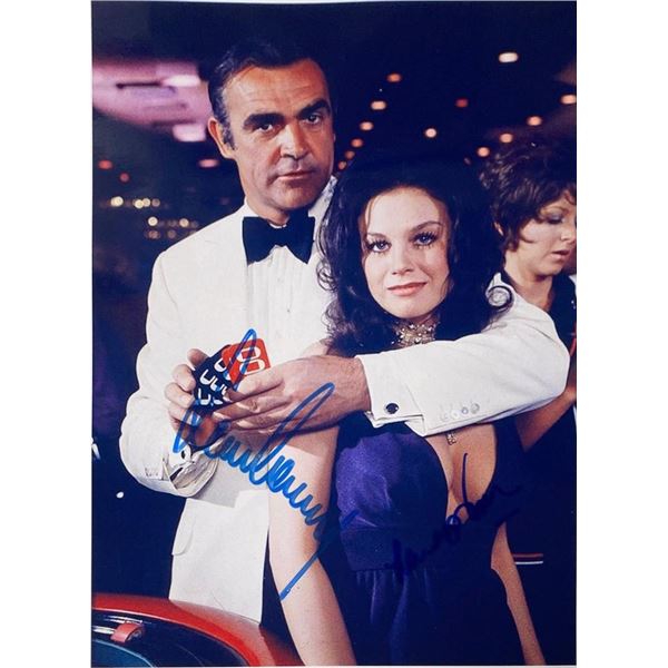 James Bond Diamonds Are Forever facsimile signed photo