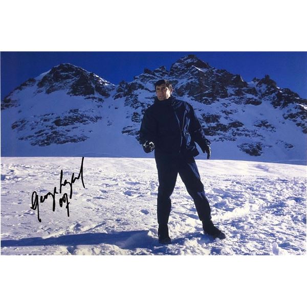 On Her Majesty's Secret Service George Lazenby facsimile signed movie photo