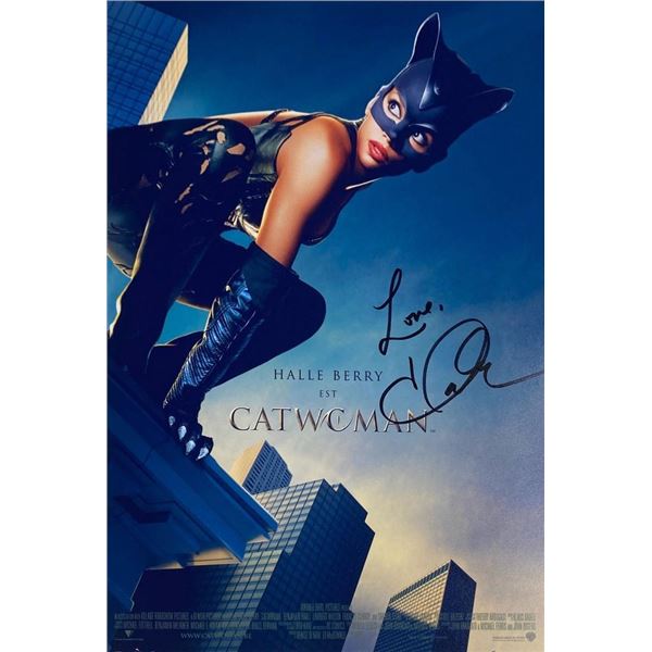 Catwoman Halle Berry facsimile signed  movie photo