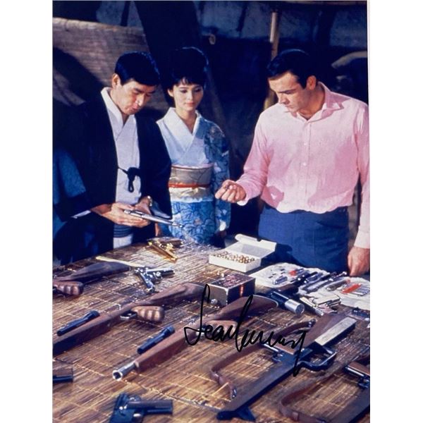 James Bond Sean Connery facsimile signed movie photo