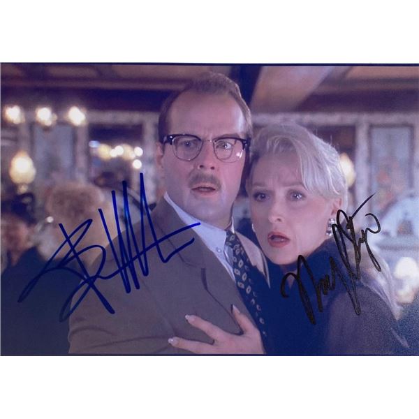Death Becomes Her Bruce Willis and Meryl Streep facsimile signed  movie photo