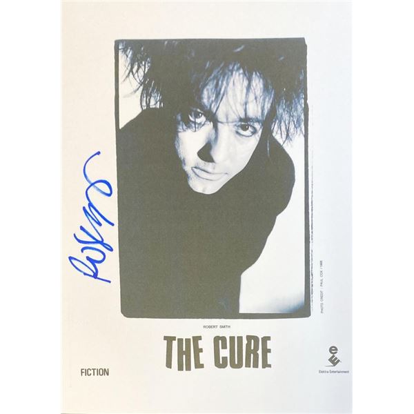 The Cure Robert Smith facsimile signed  photo