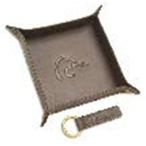 DU Leather Valet Tray & Key Fob