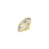 Image 3 : 5 Ct VVs1 Ice Yellow Fire Moissanite Solitaire