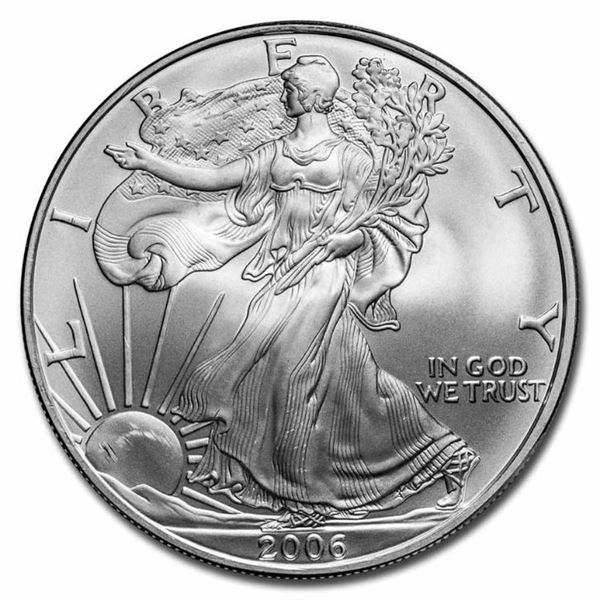 2006 American Silver Eagle 1oz BU Coin