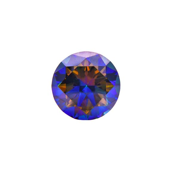 Huge 5 Ct VVs1 Russian Color Change Lab Simulated Alexandrite Solitaire