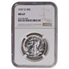 Image 1 : 1937-D Walking Liberty Half Dollar NGC MS67