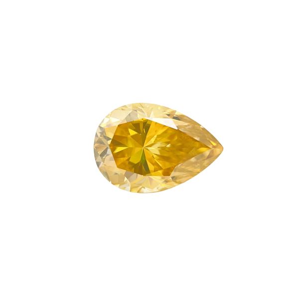 5 Ct Sparkling Golden Yellow Simulated Diamond Solitaire
