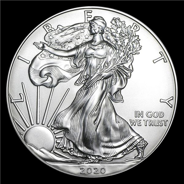 2020 American Silver Eagle 1oz BU Coin