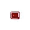 Image 1 : Huge 5 Ct Sparkling VVs1 Cherry Red Simulated Diamond Solitaire