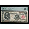 Image 1 : 1891 $20 Treasury Note PMG 65EPQ
