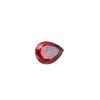 Image 2 : Huge 5 Ct Sparkling  VVs1 Hot Cherry Red Simulated Diamond Solitaire