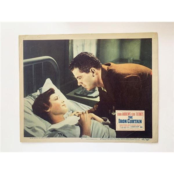 The Iron Curtain original 1948 vintage lobby card