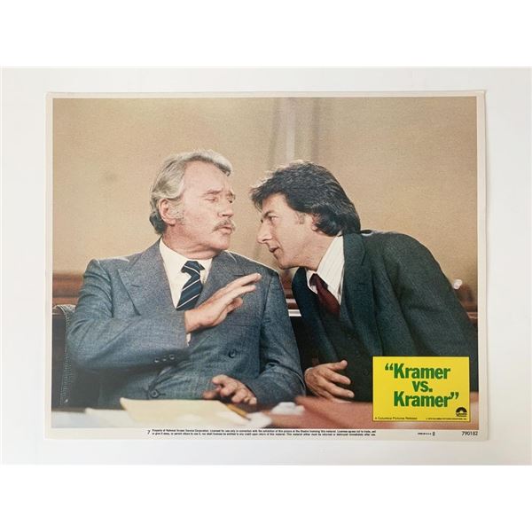 Kramer vs. Kramer original 1979 vintage lobby card