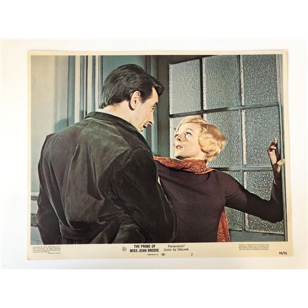 The Prime of Miss Jean Brodie  original 1969 vintage lobby card