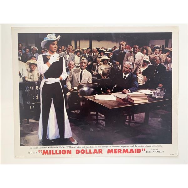 Million Dollar Mermaid original 1952 vintage lobby card