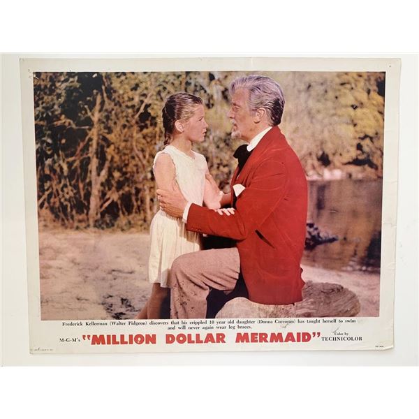 Million Dollar Mermaid original 1952 vintage lobby card