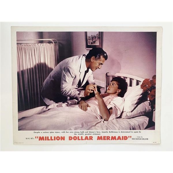 Million Dollar Mermaid original 1952 vintage lobby card