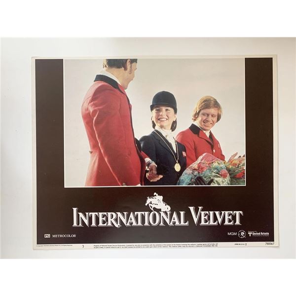 International Velvet original 1978 vintage lobby card