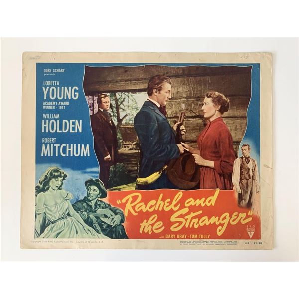 Rachel and the Stranger original 1948 vintage lobby card