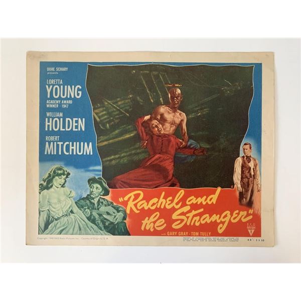 Rachel and the Stranger original 1948 vintage lobby card