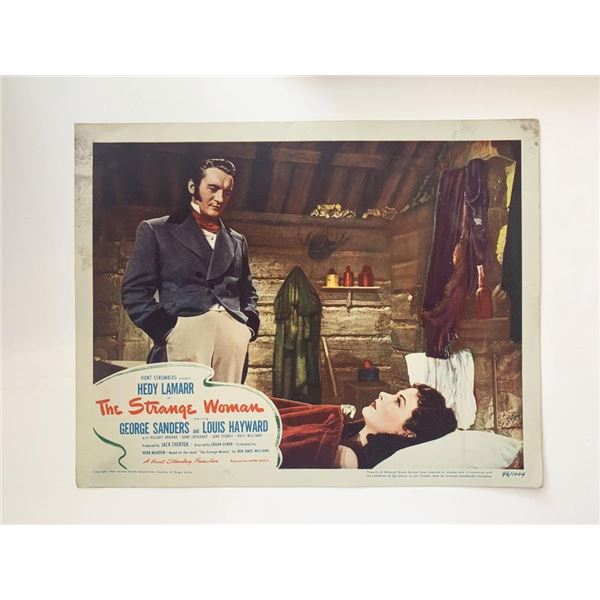 The Strange Woman original 1946 vintage lobby card