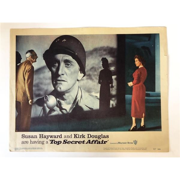 Top Secret Affair original 1957 vintage lobby card