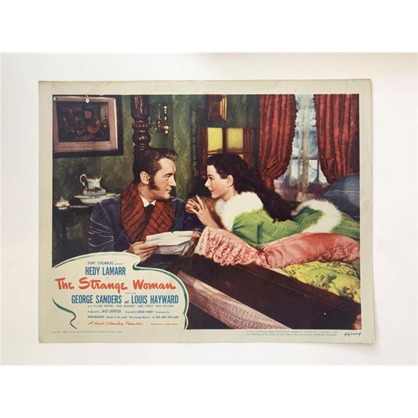 The Strange Woman original 1946 vintage lobby card
