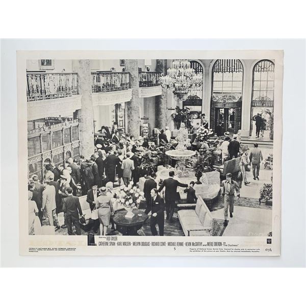 Hotel original 1967 vintage lobby card