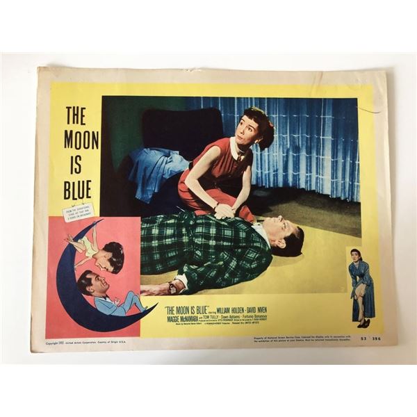 The Moon Is Blue original 1953 vintage lobby card