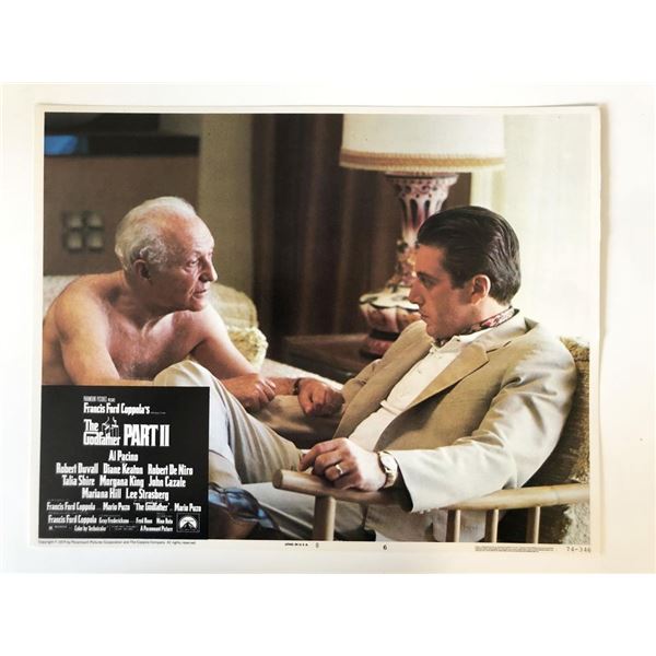 The Godfather Part II original 1974 vintage lobby card