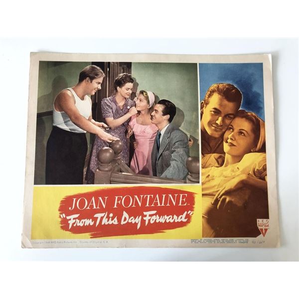 From This Day Forward  original 1946 vintage lobby card