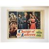 Image 1 : Charge of the Lancers original 1954 vintage lobby card