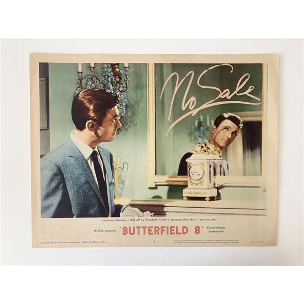 BUtterfield 8 original 1960 vintage lobby card