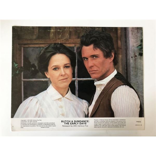 Butch and Sundance: The Early Days original 1979 vintage lobby card