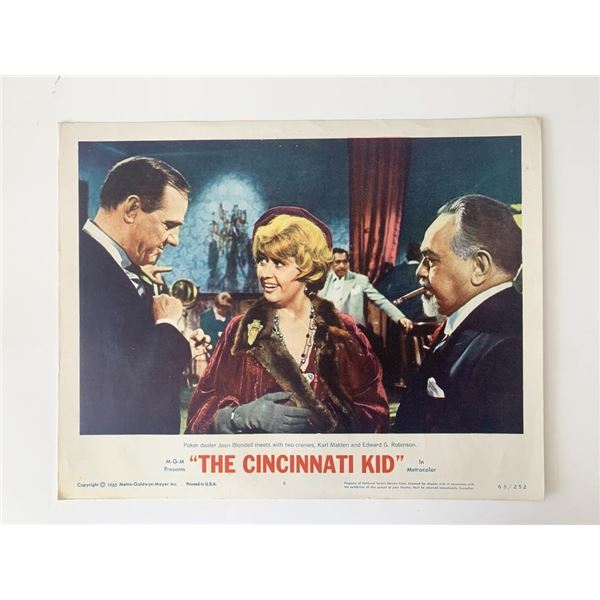 The Cincinnati Kid original 1965 vintage lobby card