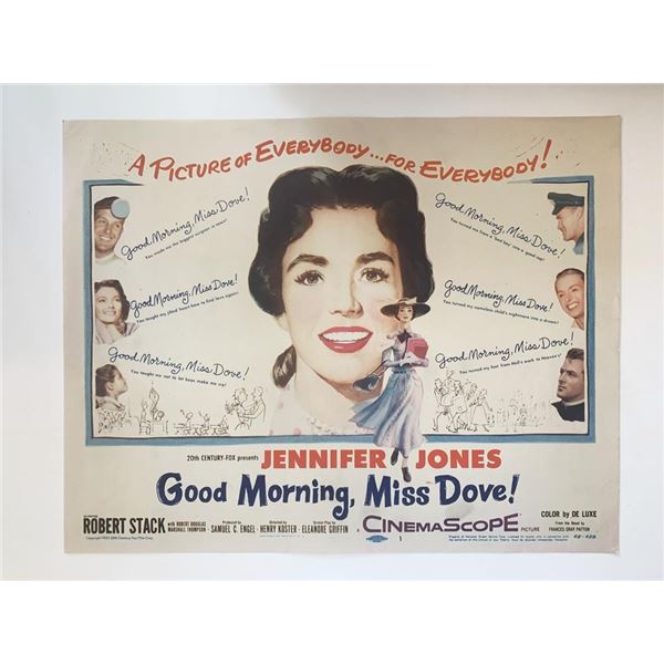 Good Morning, Miss Dove original 1955 vintage lobby card