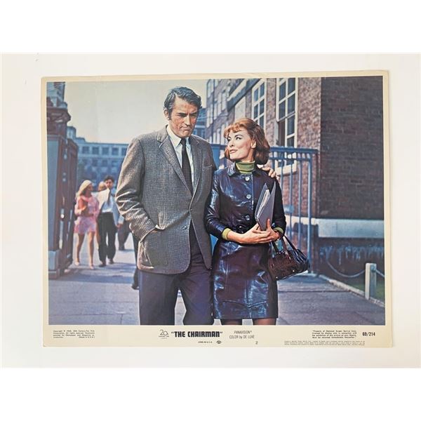 The Chairman original 1969 vintage lobby card