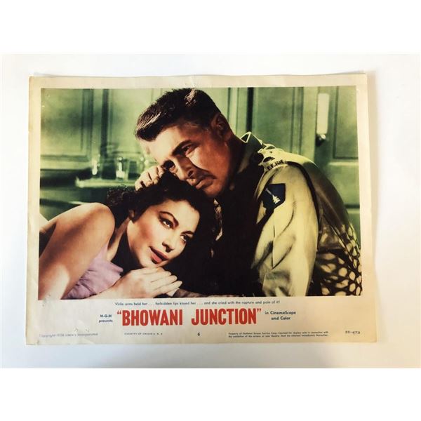 Bhowani Junction original 1955 vintage lobby card