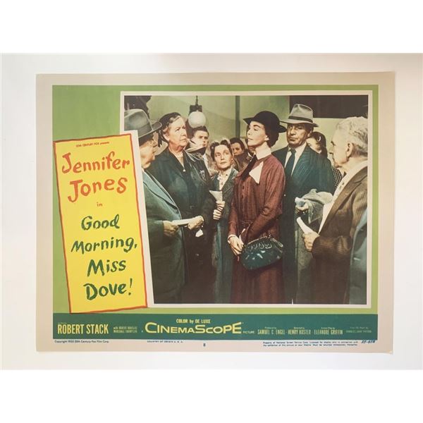 Good Morning, Miss Dove original 1955 vintage lobby card